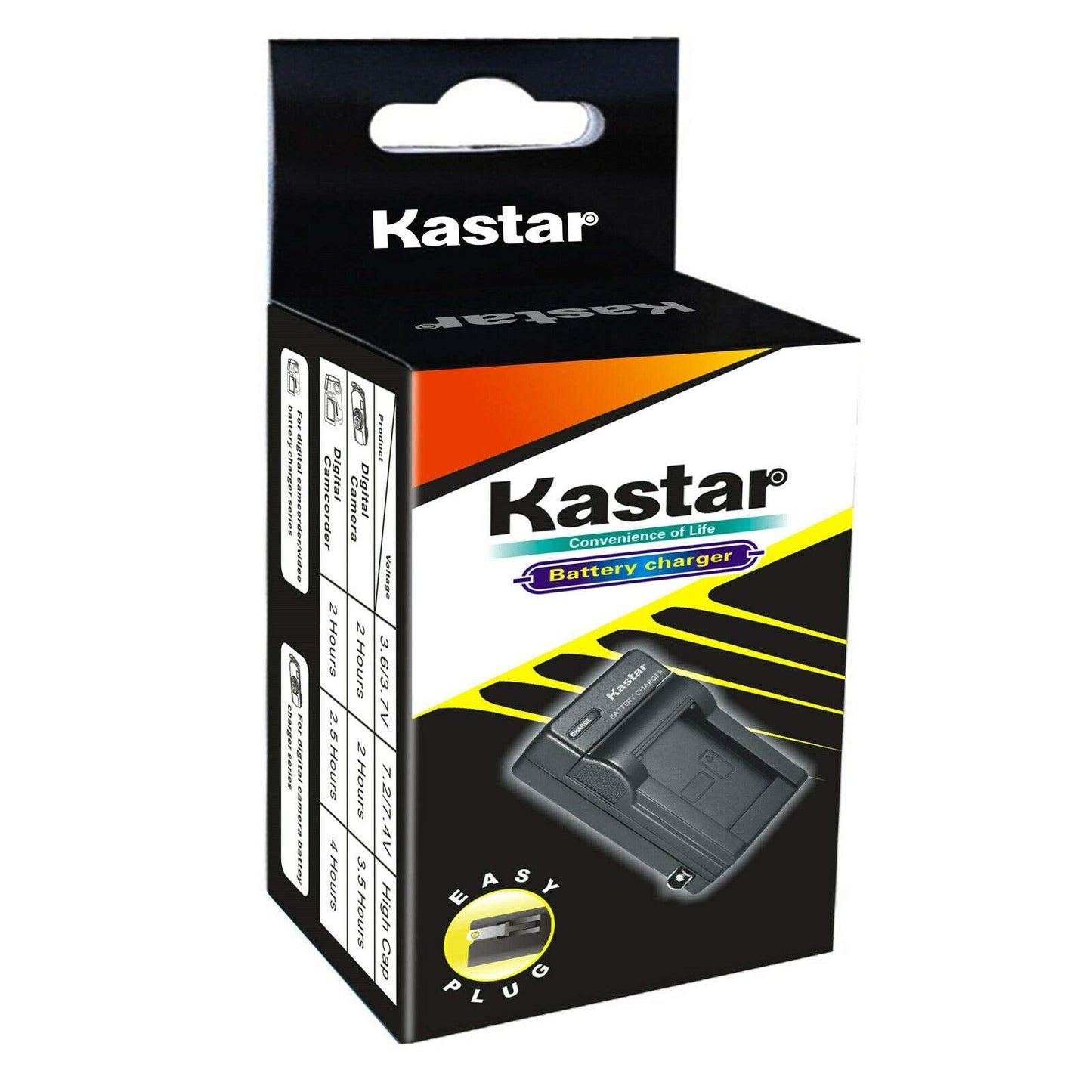 Kastar 2-Pack Battery And Ac Wall Charger Replacement For Panasonic Pv-Gs39, Pv-Gs50, Pv-Gs55, Pv-Gs59, Pv-Gs65, Pv-Gs70, Pv-Gs7