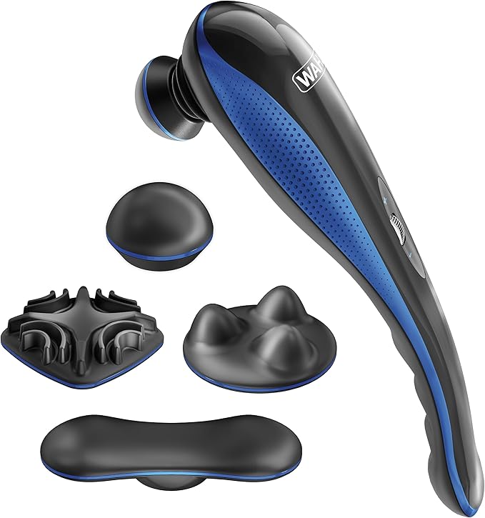Wahl Lithium-Ion Deep Tissue Percussion Handheld Massager for Muscles, Back, Neck, Shoulder Pain Relief, Cordless, Adjusta...