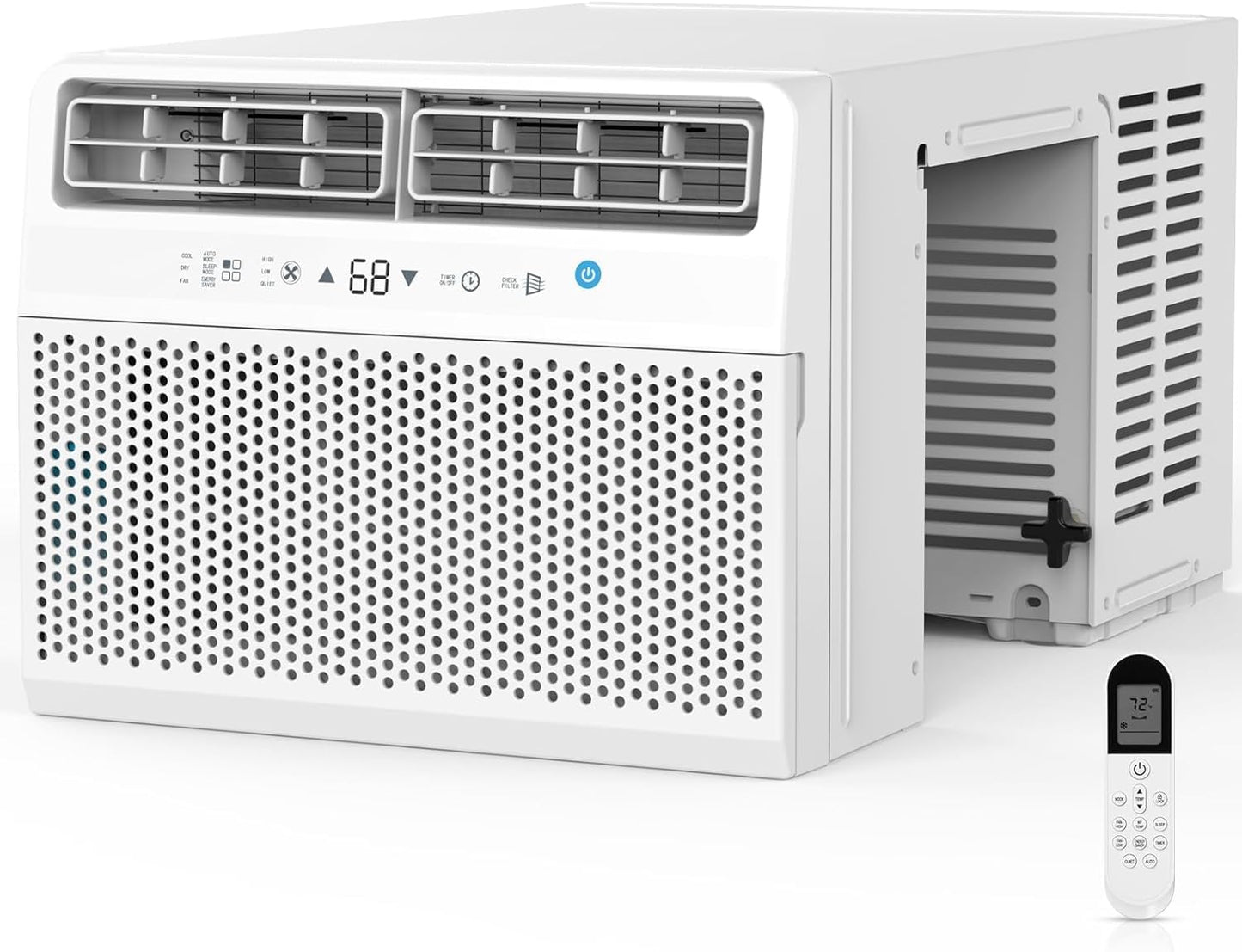 Electactic Window Air Conditioner, 10000 Btu Window Ac Unit, Cooling Room 450Sq.Ft, Fast Cooling, 24H Timer,Dehumidifier Mo, Ene