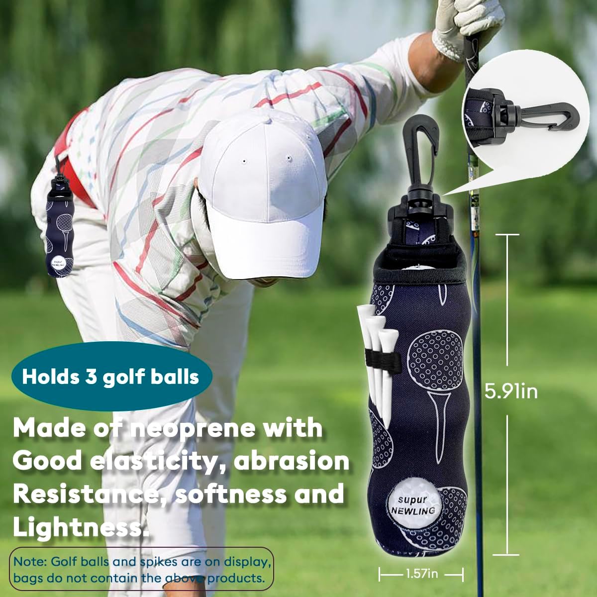Golf Club Cleaning Kit 5-in-1 Golf Accessories Kits Must Have Golf Accessories Best Golf Club Gifts for Men Women