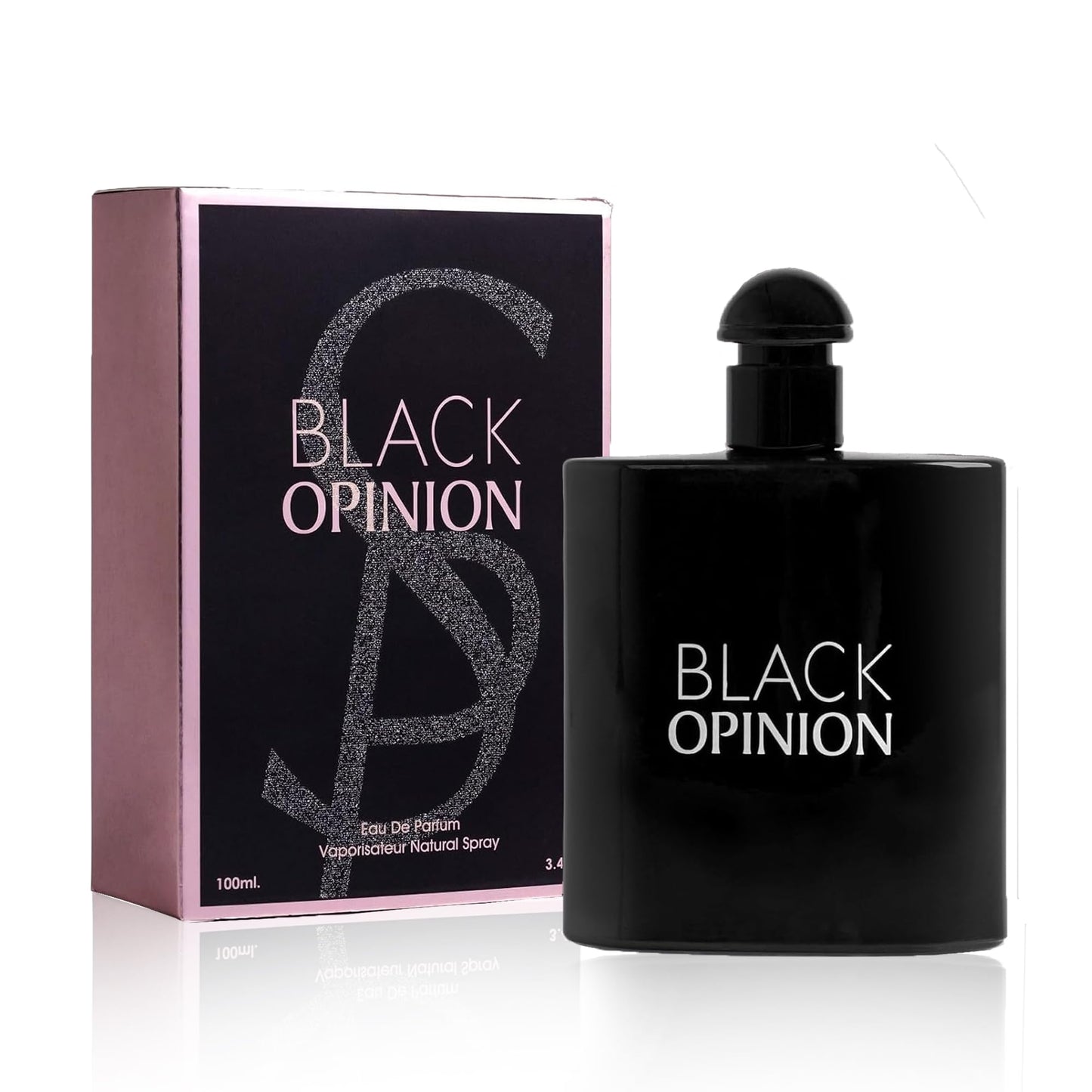 AFLUXE Black Opinion Perfume for Women Sweet and Irresistible Eau de Parfum Natural Spray Long Lasting 3.4 Fl Oz Fragrance for Daily Elegance