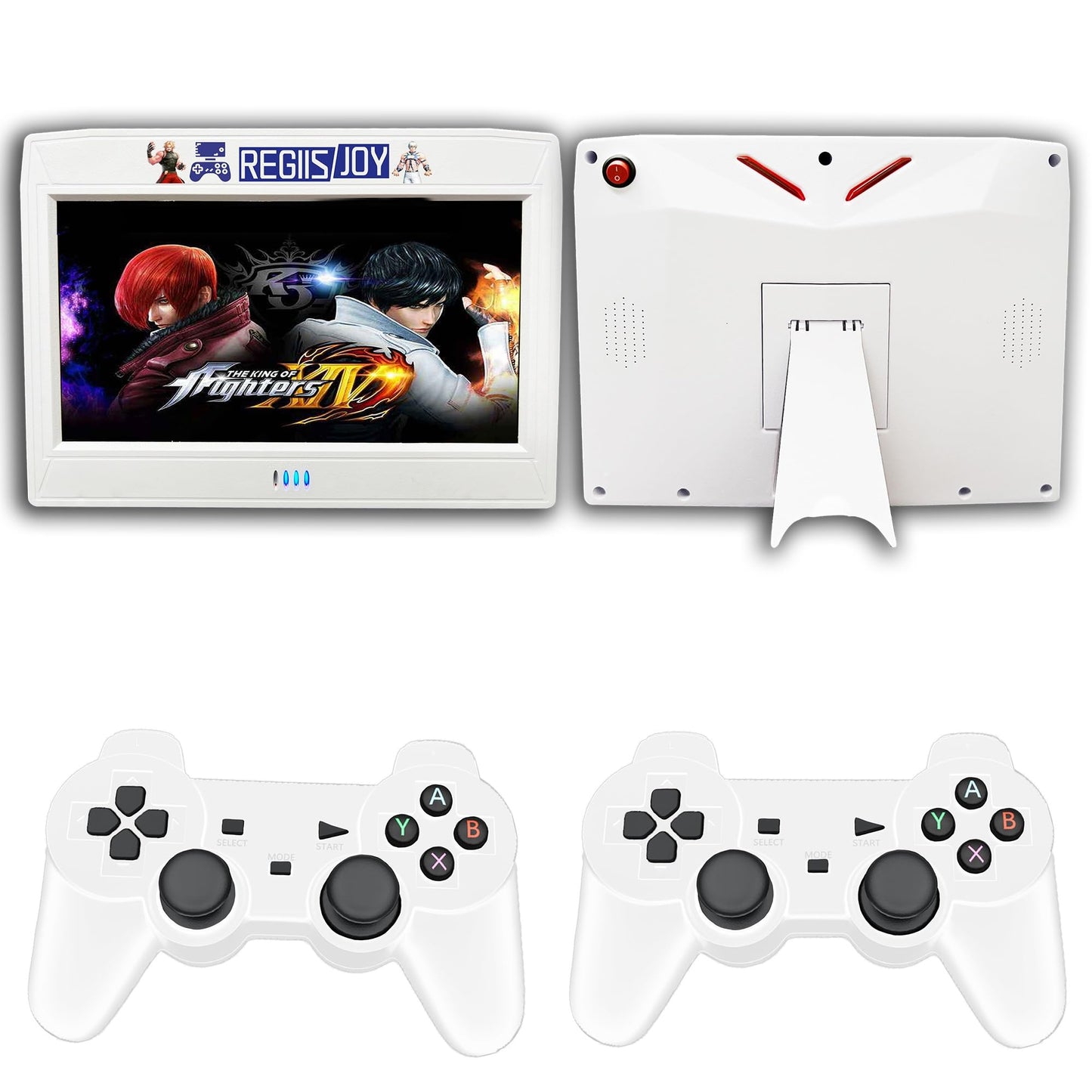 RegiisJoy 30000 in 1 Portable Arcade Game Console with HD Screen, Mini TV Pandora Box 70S Handheld 2.4GHZ Wireless Controllers Search/Hide/Save/Load/Pause Games