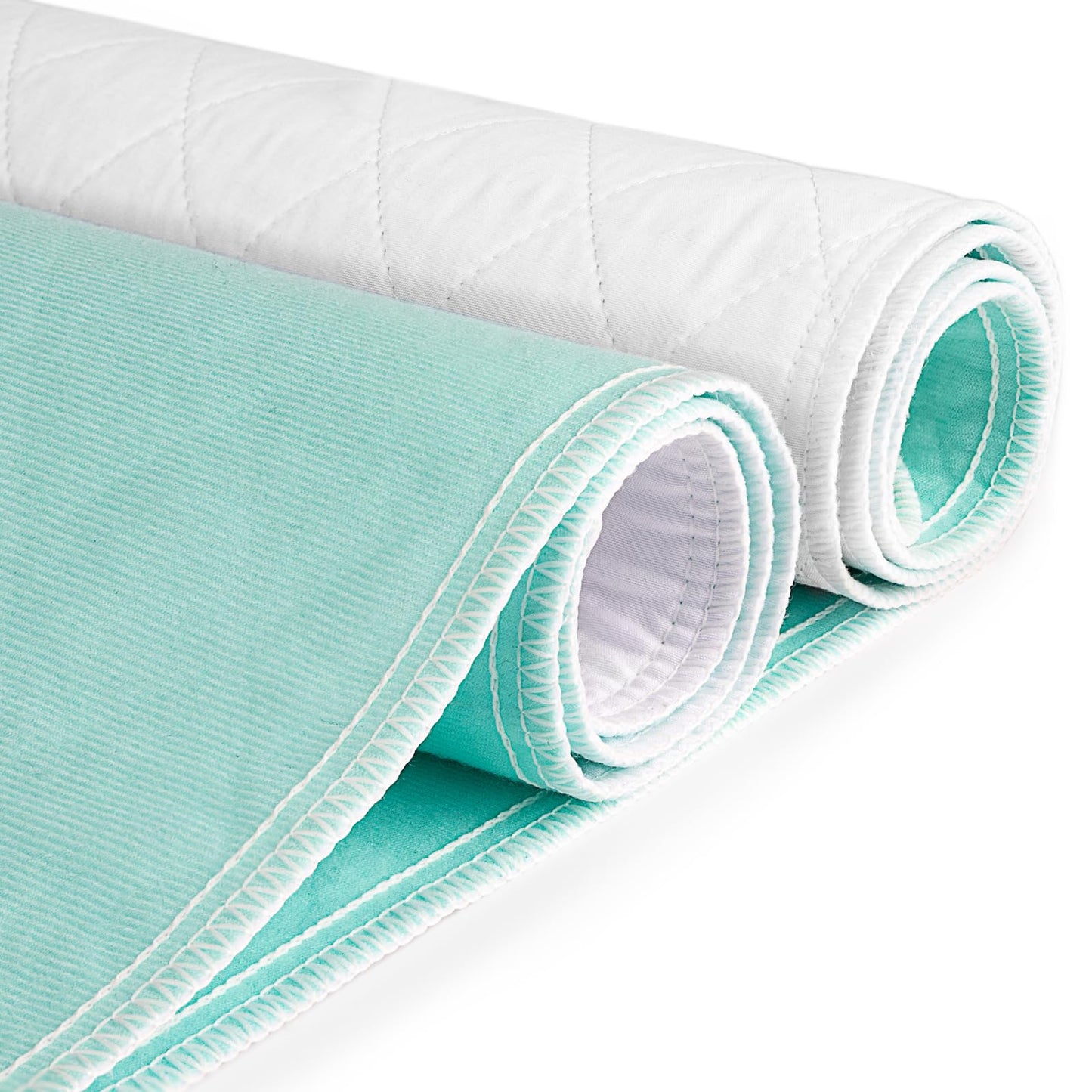 CoolShields Waterproof Bed Pads Incontinence 34'' x 36'' (2 Pack) Washable Reusable Bedwetting Mattress Protector Pad for Kids, Adults, Elderly, and Pets
