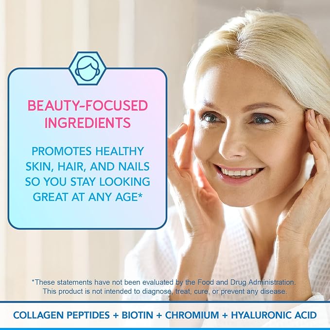 BioEmblem Beauty Probiotics for Women, 35 Billion CFU 14 Strains with Biotin, Collagen, Prebiotics for Digestive Health, Hair Skin and Nails, Vaginal Probiotics Supplement, Shelf Stable, 90 Caps