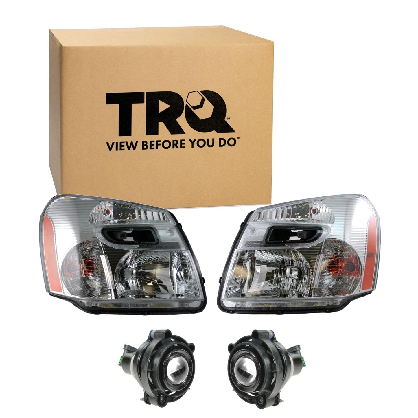 Trq Lighting Kit Compatible With 2007-2009 Chevrolet Equinox Gm2502254 Gm2503254 Gm2593157