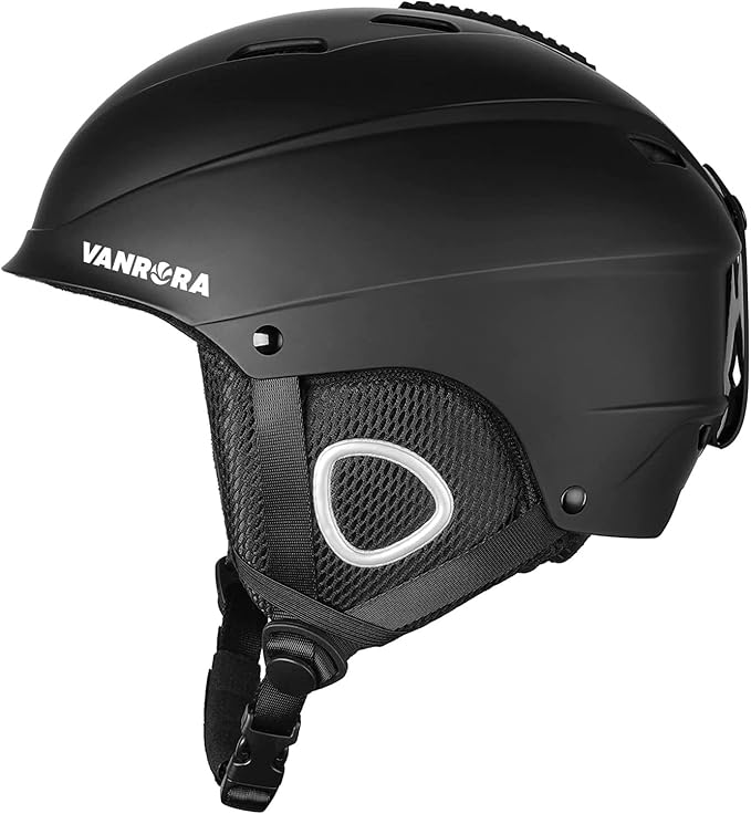 VANRORA Ski Helmet, Snowboard Helmet for Men & Women, Climate Control Venting, Dial Fit, Goggles Compatible, Removable Fle...