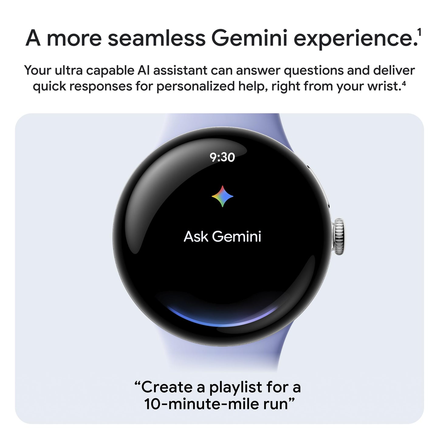 Google Pixel Watch 4 (41mm) - Android Smartwatch with Heart Rate and Sleep Tracking - 30-Hour Battery - Fitness Tracking - Google AI - Matte Black Aluminum Case - Obsidian Active Band - Wi-Fi