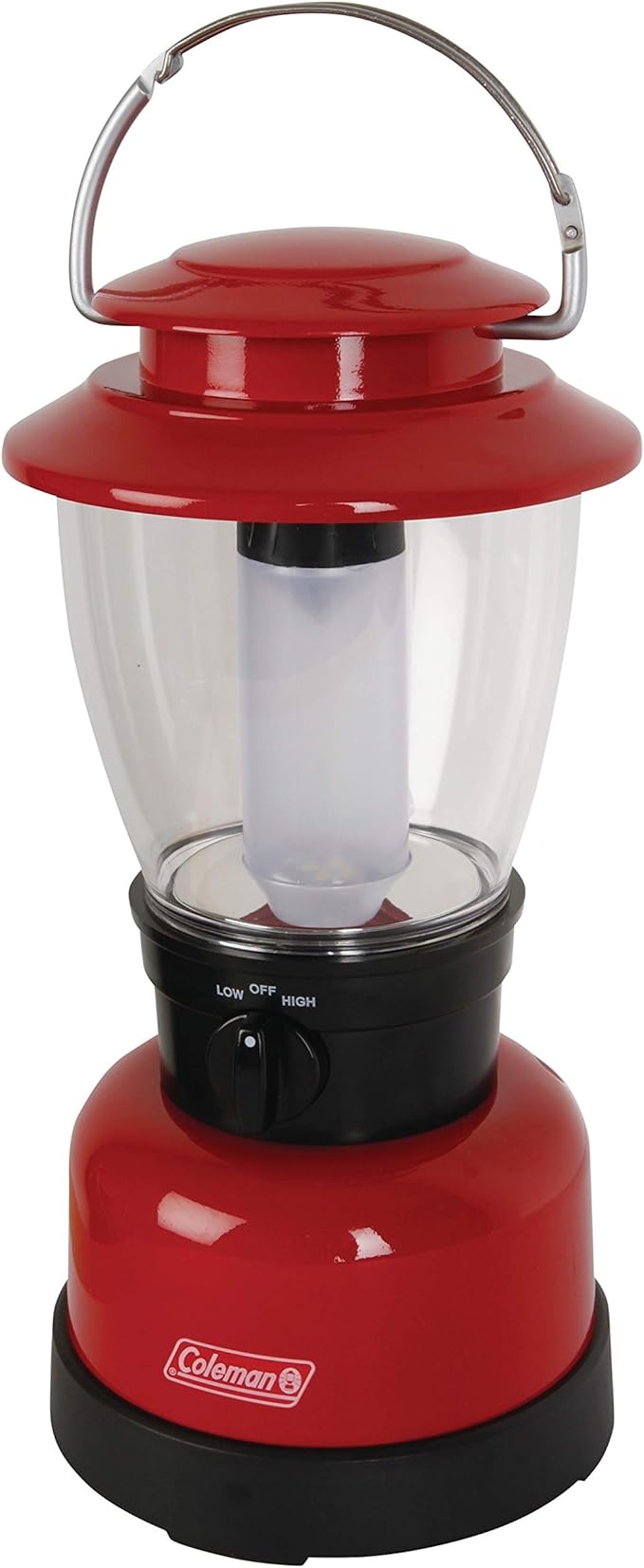 Coleman 4D Battery-Powered Personal LED Lantern, Water & Impact-Resistant with Carabiner Handle, Shines Up to 700 Lumens, Outdoors Camping Essentials