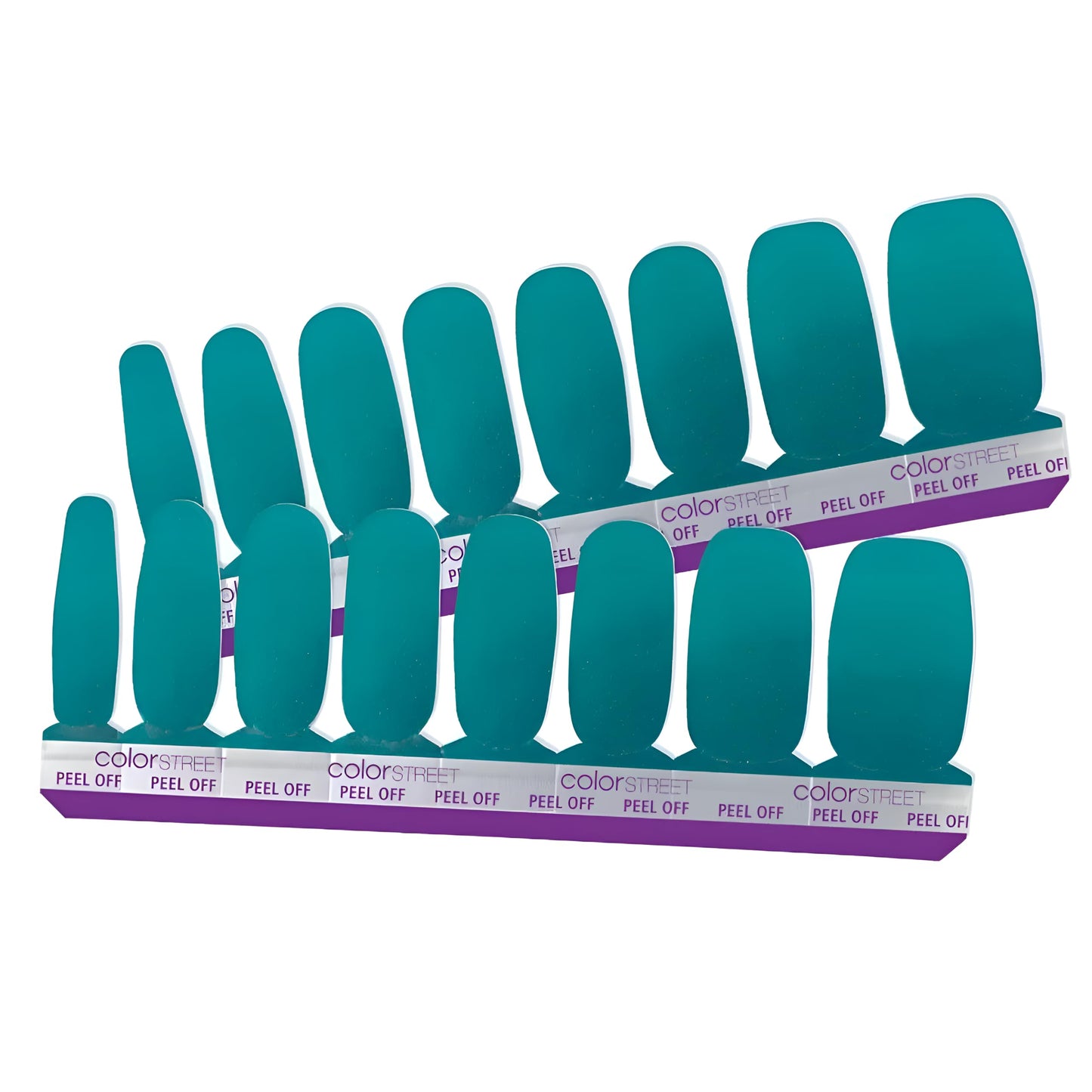 Holy Teal-edo - Color Street Nail Strips, 16 Count (Pack of 1)