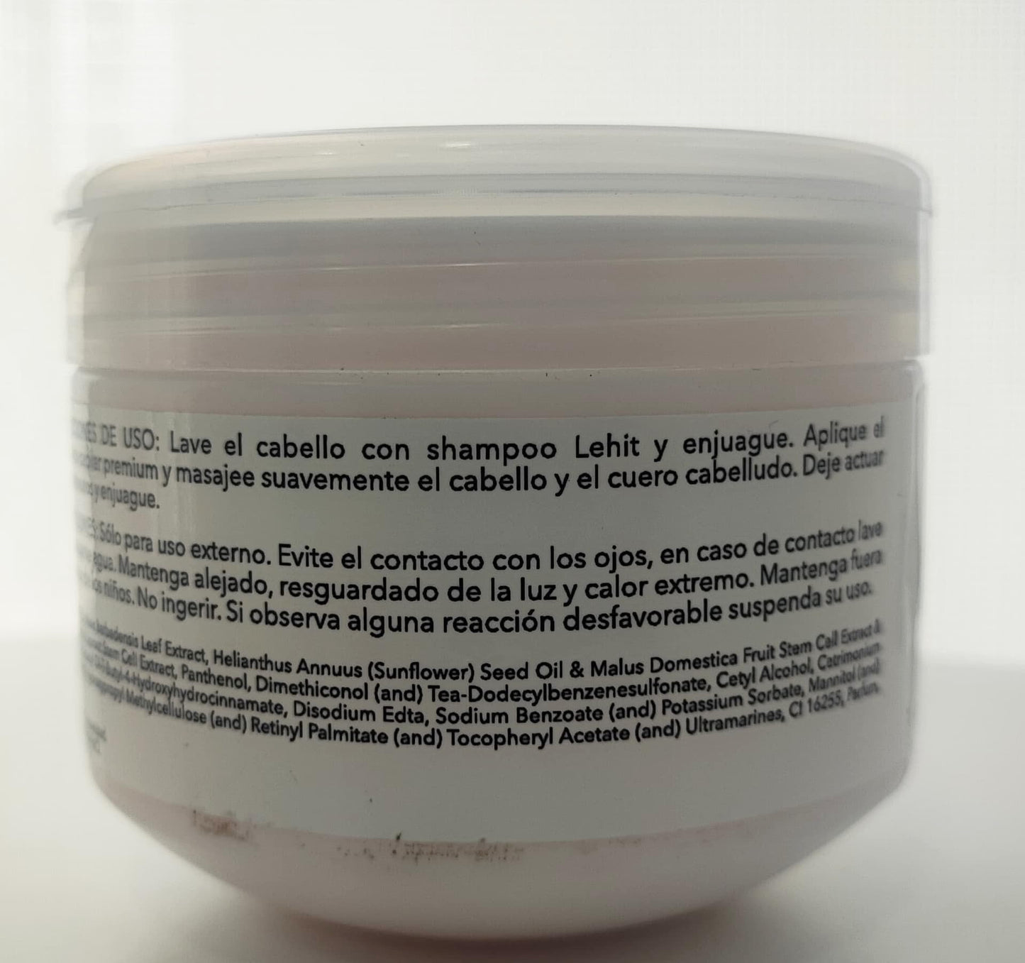 Lehit Celulas Madres de Argan Regeneracion Capilar Antihorquilla + Antiedad + Anticaida | Basil Stem Cells Hair Treatment for Sp