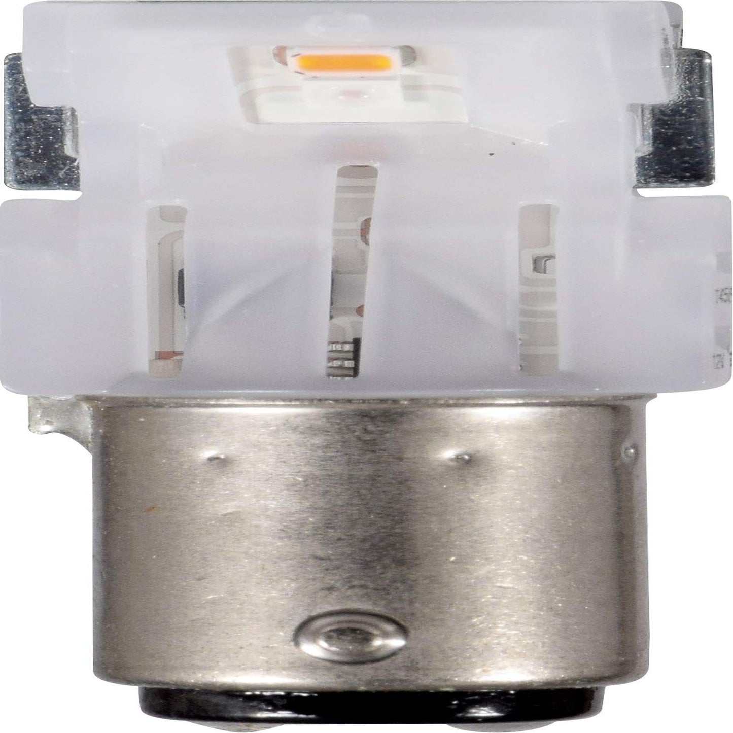 Sylvania 2057 Led Amber Mini Bulb - Bright, Ideal For Park And Turn Lights, 2-Pack