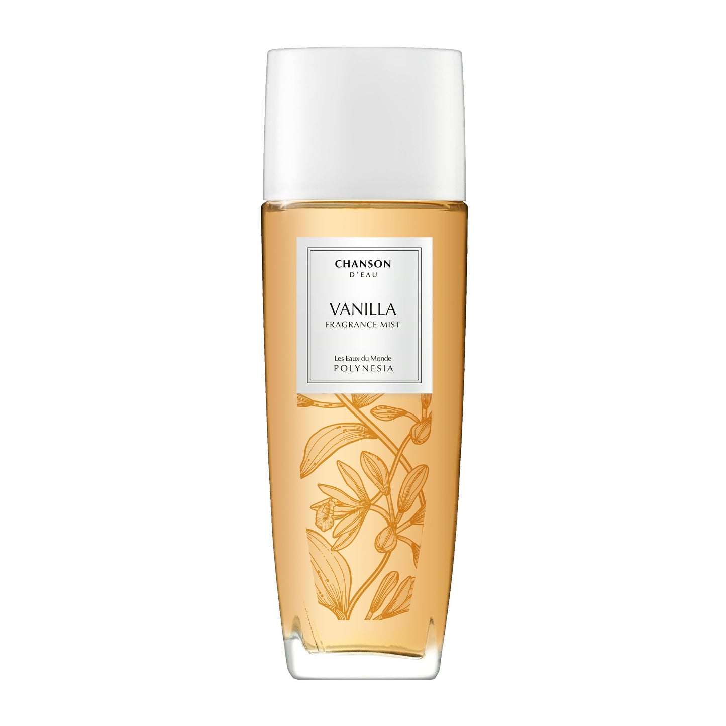 Chanson Vanilla Hair & Body Mist for Women 2.5 fl oz (Pack of 1), Notes of Pear, Sugar, and Vanilla, Women's Fragrance, Long Las