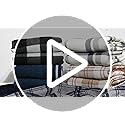 forestfish Fleece Wearable Blanket, Plaid Lap Blanket Comfy Poncho Throw with Buttons for Bed Sofa Office, Grey-White