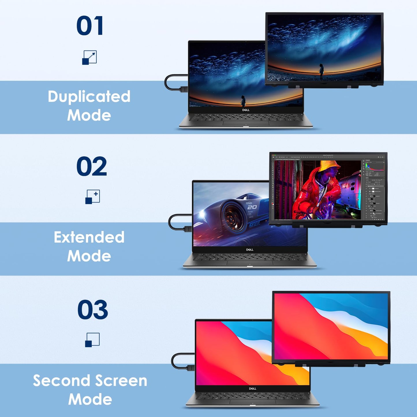 Hmtech 7   Raspberry Pi Screen, 800X480 Hdmi Small Monitor With Dual-Speaker, Lcd Screen Display For Raspberry Pi 4/3/2/Zero/B
