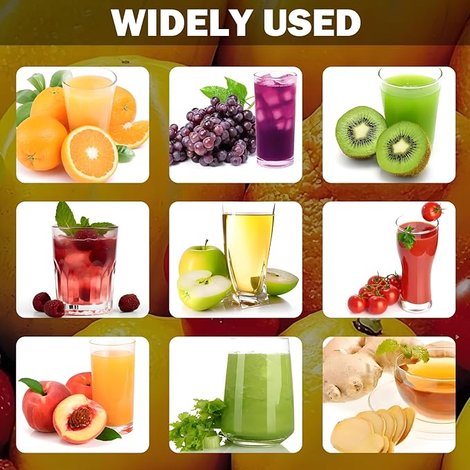 TECHTONGDA Commercial Juicer Machine Stainless Steel Juice Extractor Heavy-duty Electric Cold Press Juicer for Fruit, Vegetable 1500W 3-phase 220V