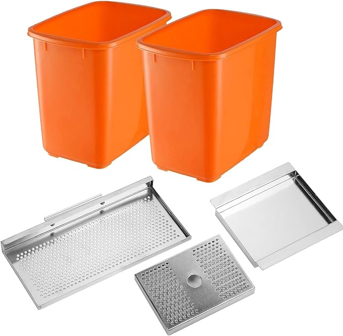 Commercial Juicer Machine, Orange Juice Machine with Pull-Out Filter Box Commercial Orange Juicer 22-30 Oranges Per Minute, 110V Juice Extractor, 120W Oranges Squeezer with Acrylic Cover (E2)