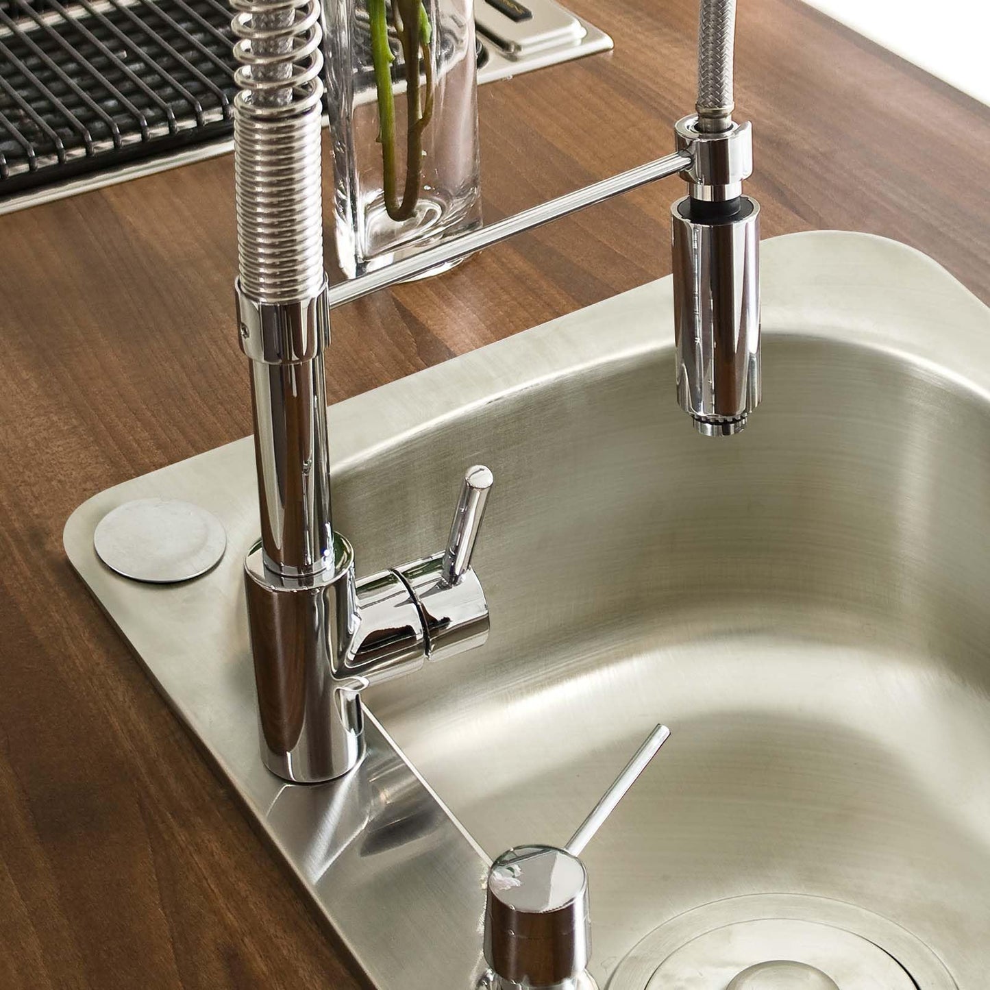 Kittmip 3 Pcs Stainless Steel Utility Sink with Drain Filter Pipe Tube Kit, 15 x 12 Inch Commercial Hand Washing Sink Set for Restaurant Bar Rv Bathroom Laundry Kitchen (Without Faucet)