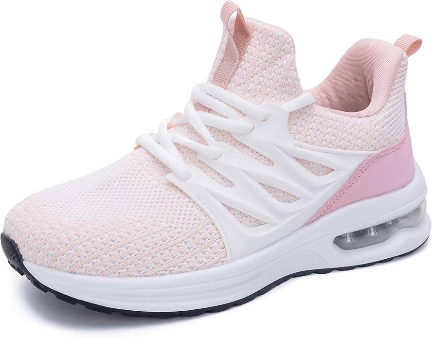 Autper Womens Running Tennis Shoes Comfortable Slip-on Walking Athletic Fashion Sneakers for Jogging Gym Workout Size 5.5-11