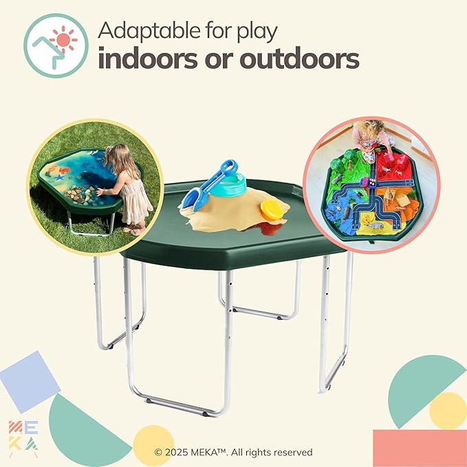 MEKA Tuff Tray Set for Sensory Play