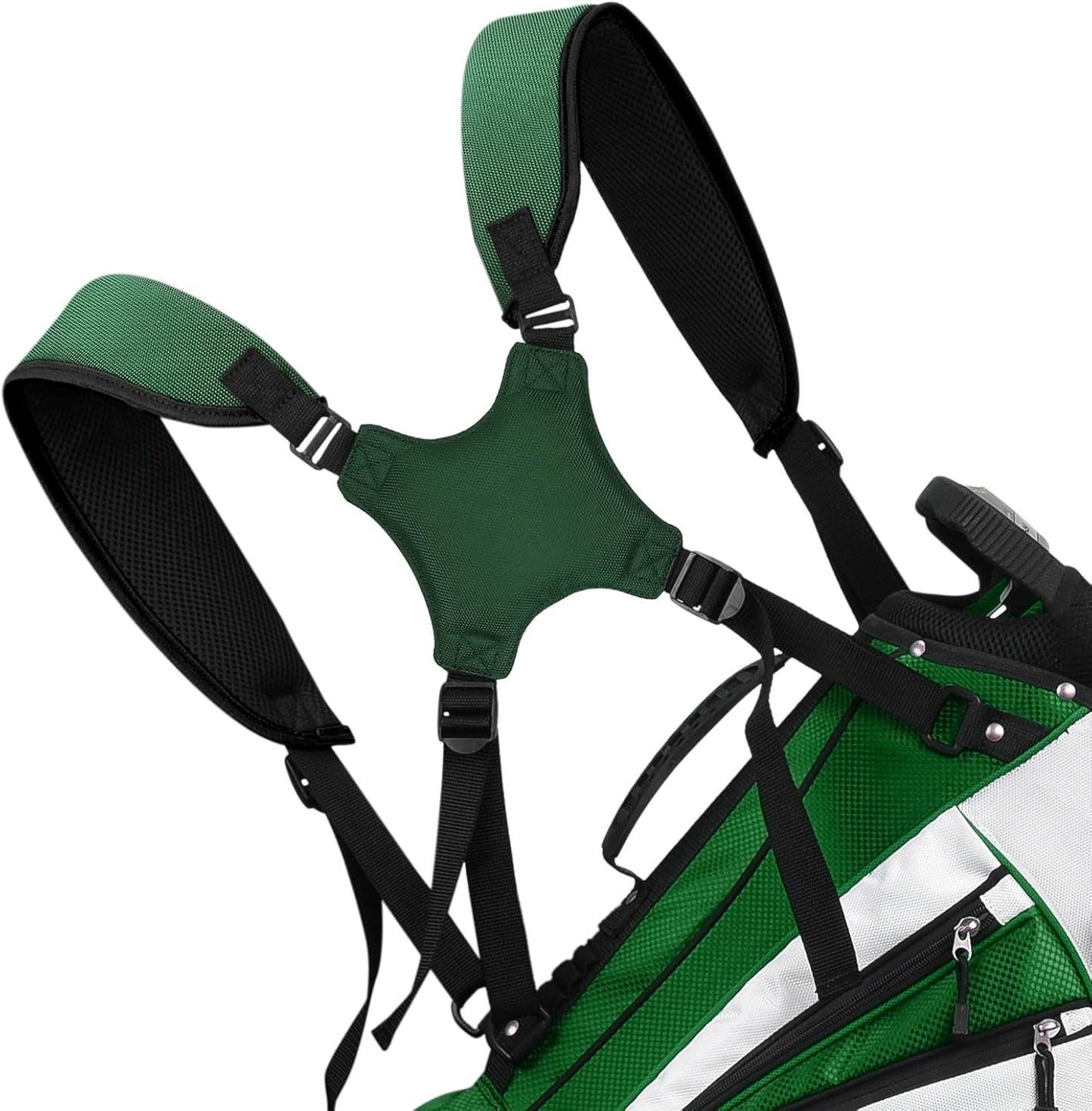 Golf Bag Strap Replacement Comfort Double Shoulder Adjustable Strap Padded Golf Carrying Bag Strap