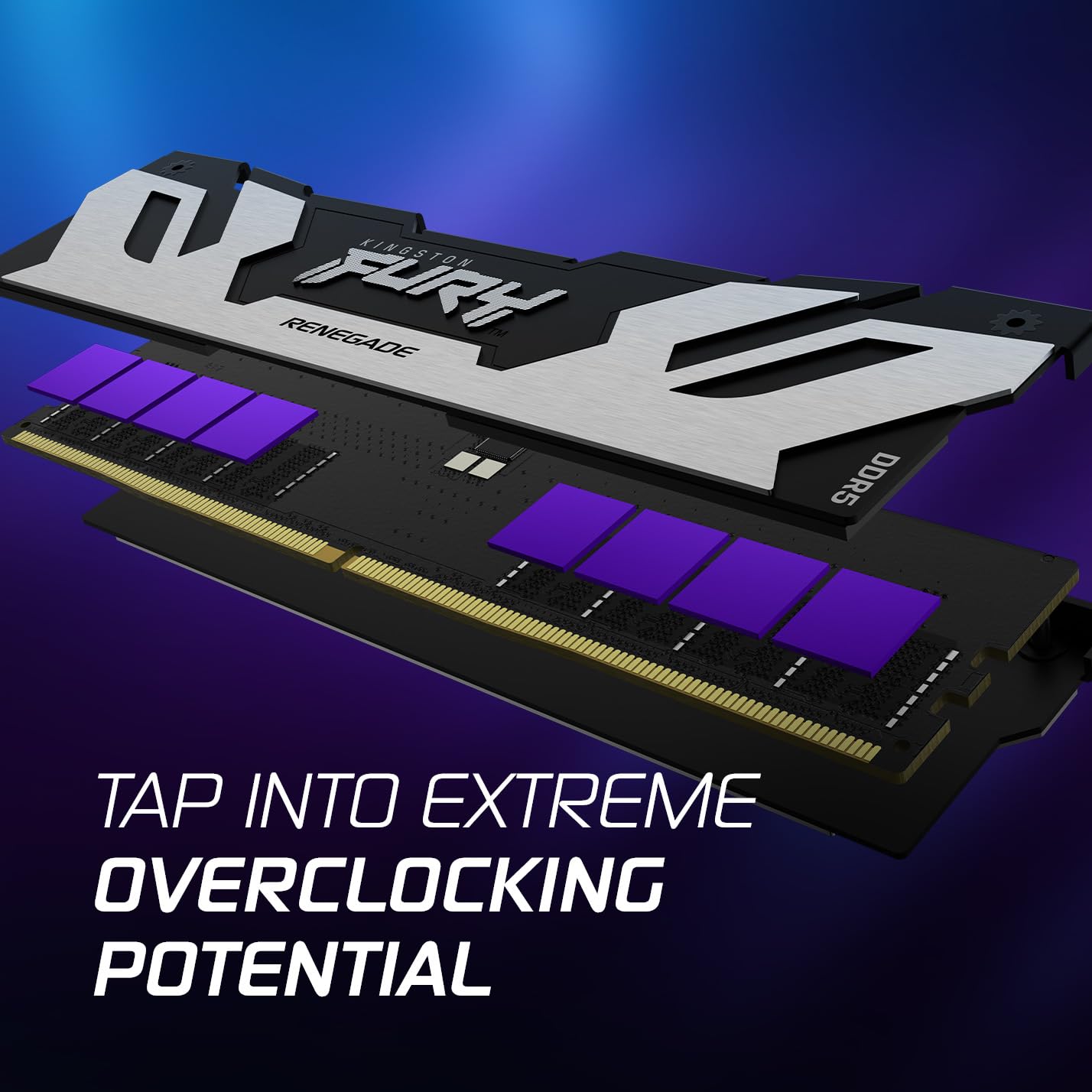 Kingston Fury Renegade Silver 32Gb (2X16Gb) 6400Mt/S Ddr5 Cl32 Dimm Desktop Memory (Kit Of 2) | Intel Xmp 3.0 | Overclocking Sta