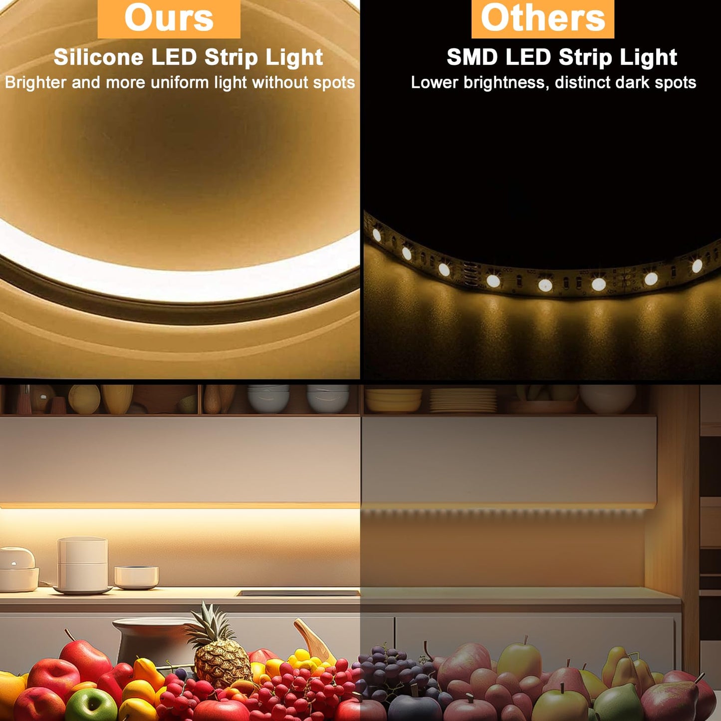 Lamomo Led Strip Lights  Tunable White Neon Rope Lights With Remote  32.8Ft Dimmable 3000K-6000K Flexible Led Light Strip  Waterproof Silicone 24V Neon Lights For Bedroom Home Decor Warm White