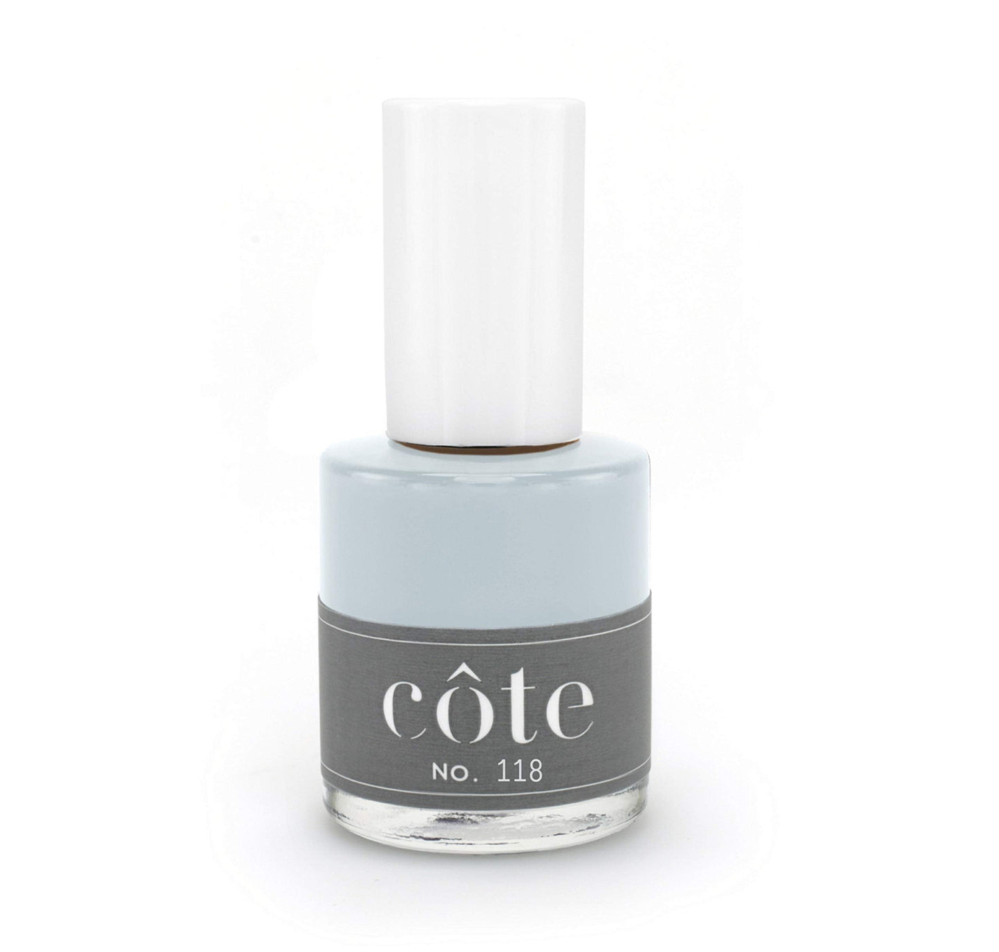 Cote Toxin Free Nail Polish (No. 118 Chalky Light Blue)