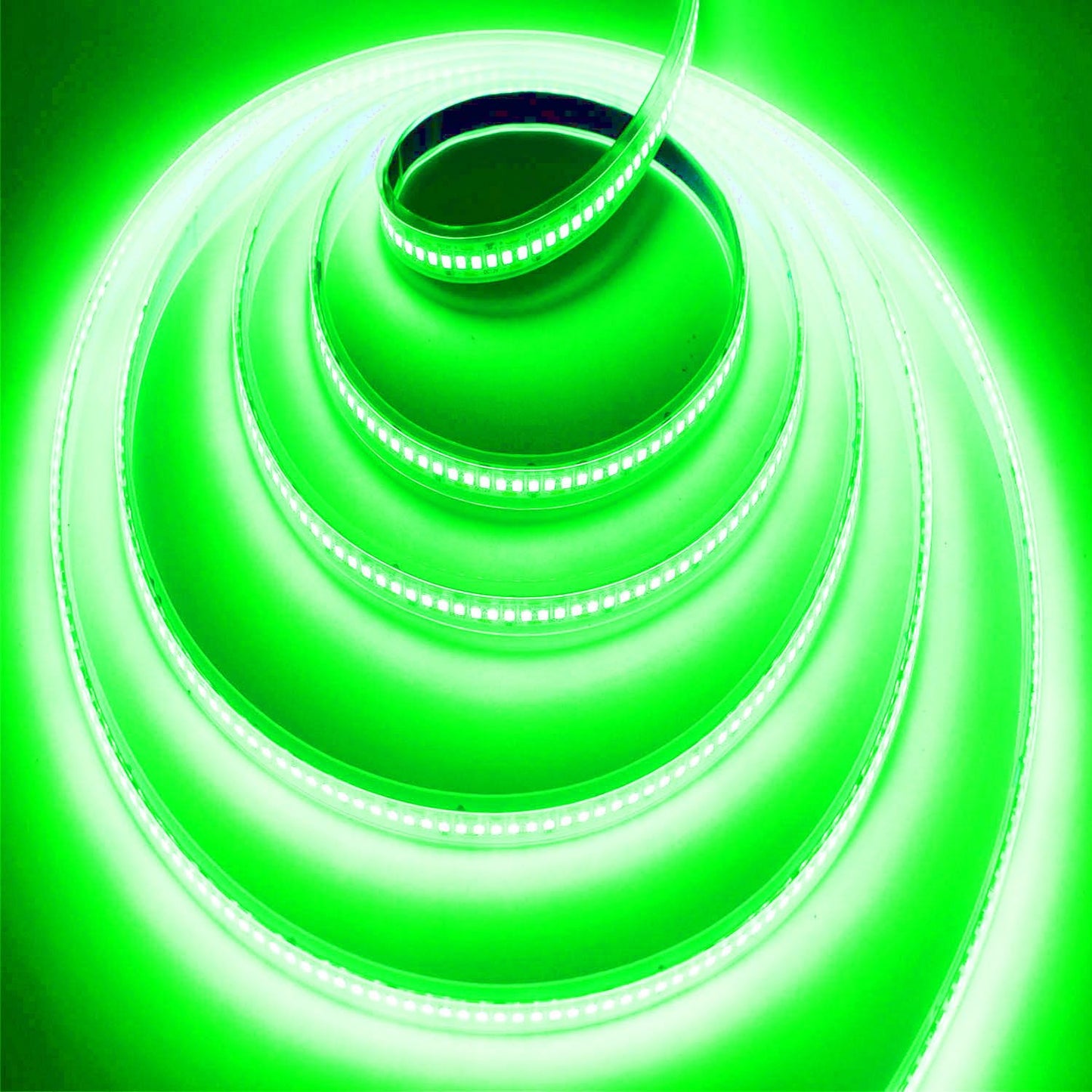 Suyooulin Led Strip Lights, 16.4Ft Smd 2835, 1200 Leds, Dc12V, Waterproof Ip67, 26000Lm Bright Green, Model