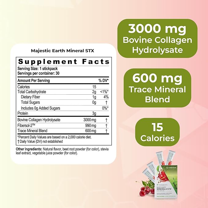 Youngevity Majestic Earth® Mineral STX™ Plant Derived Minerals Powder