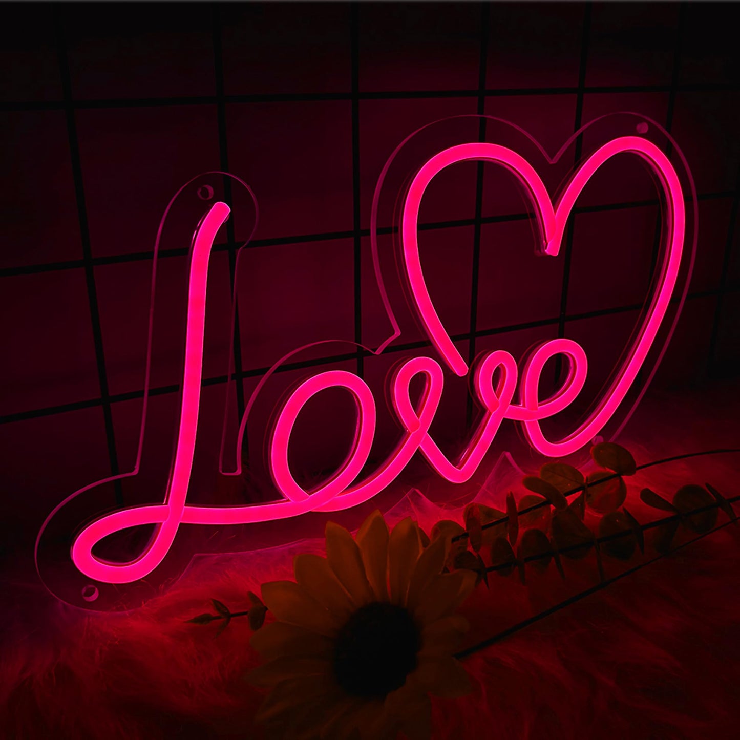 Love Neon Sign For Wall Decor  Dimmable Love Led Lights Signs Letters Signs For Wedding  Neon Light Room Decor For Party Birthday Gift Christmas Gift