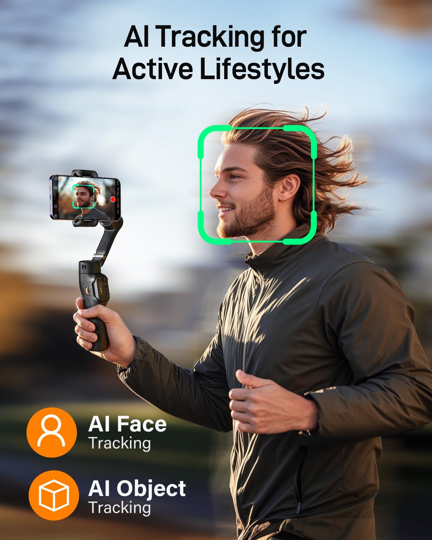 Hohem Isteady X3 Se Gimbal Stabilizer For Iphone, Phone Stabilizer With Detachable Remote Control, Portable Foldable 3-Axis Phon