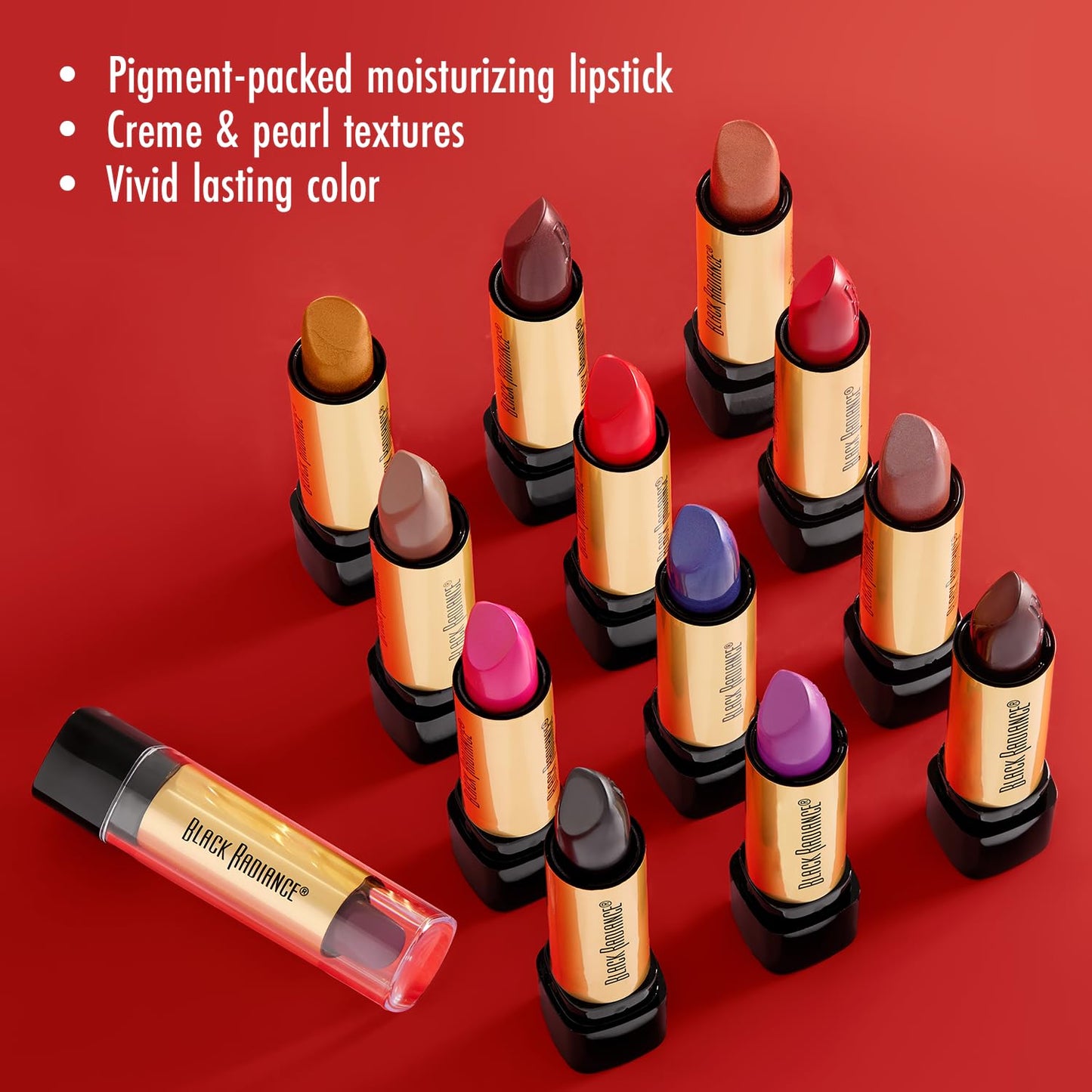 Black Radiance Perfect Tone Lipstick Lip Color Black Out