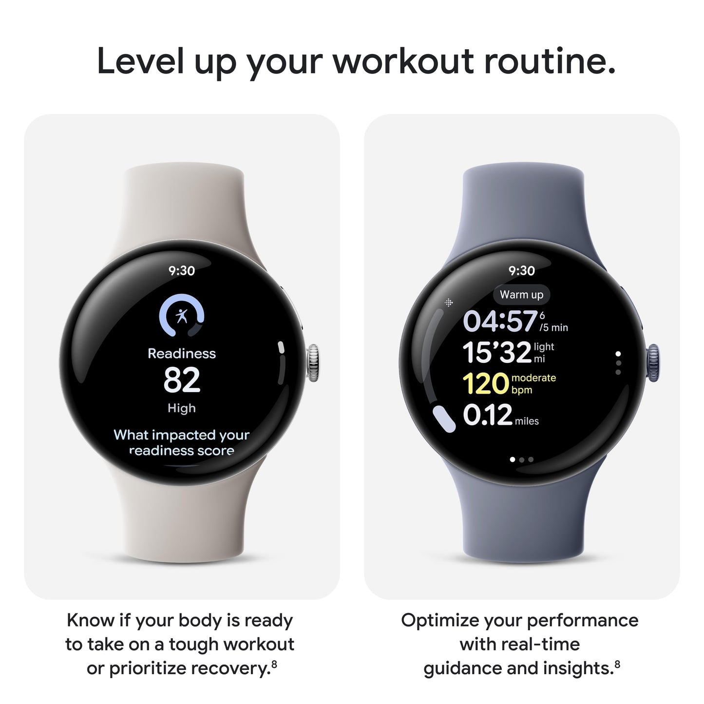 Google Pixel Watch 4 (41mm) - Android Smartwatch with Heart Rate and Sleep Tracking - 30-Hour Battery - Fitness Tracking - Google AI - Matte Black Aluminum Case - Obsidian Active Band - Wi-Fi