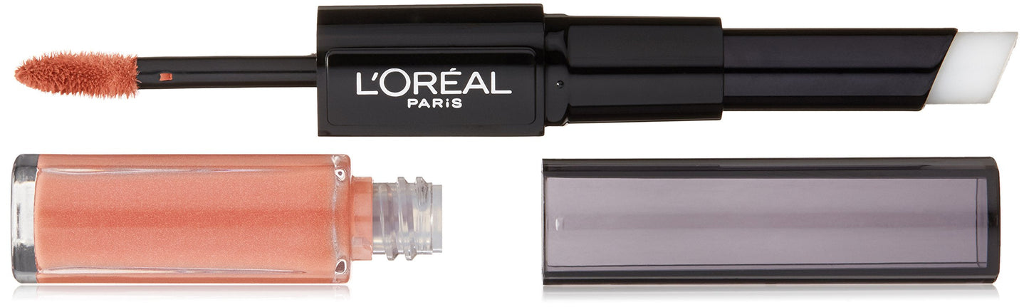 L'Oreal Paris Infallible Pro Last 2 Step Lipstick, Heaven To Henna, 1 fl. oz.