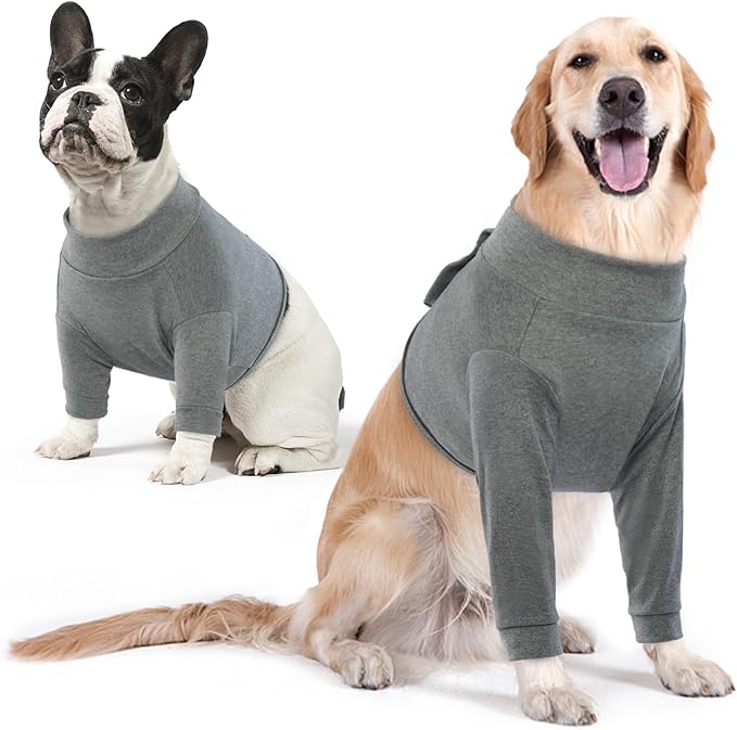 IDOMIK Dog Recovery Suit, Dog Surgery Recovery Suit Front Legs, Comfy Joint Leg Sleeves After Surgery, Elbow Braces Protec...