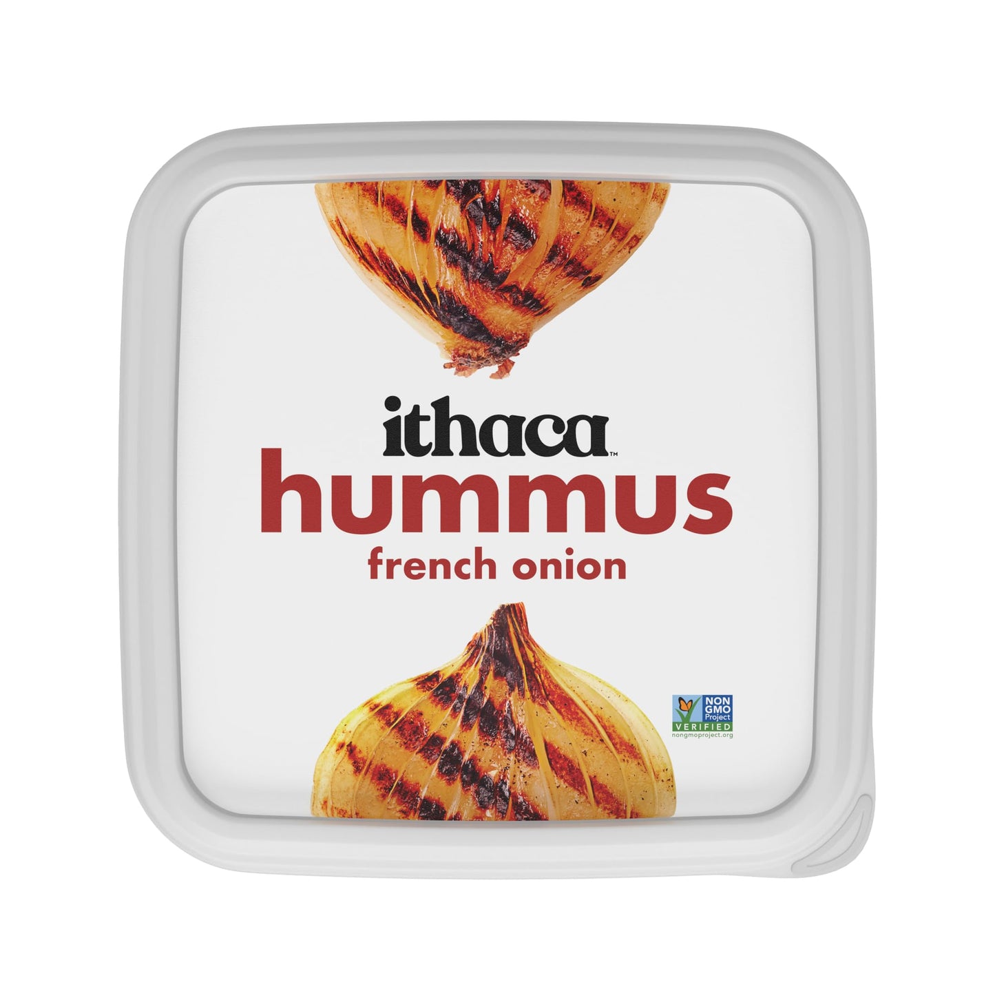 Ithaca French Onion Hummus, Non-GMO, Minimal Ingredients, 10oz