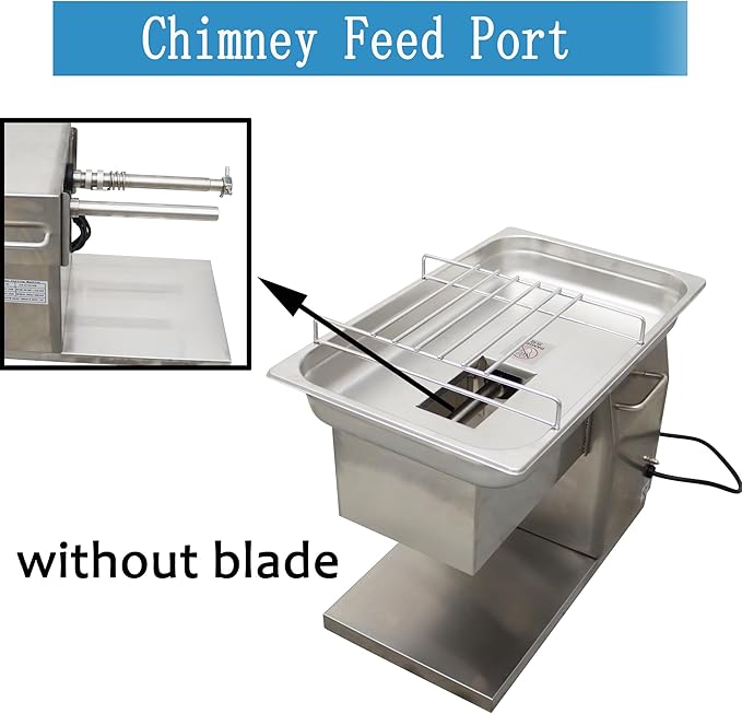 Commercial Stainless Steel Meat Slicer Body for 110V QH Meat Cutting Machine Cutter
