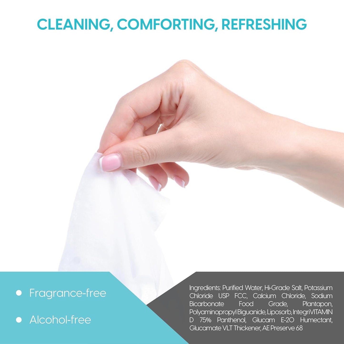 Clear C Eyelid Wipes Pre-Moistened for Dry Eyes – Rinse Free Eye Lid Cleaning Wipes – Individually Wrapped Travel Eye Wipes, 1 Box of 30