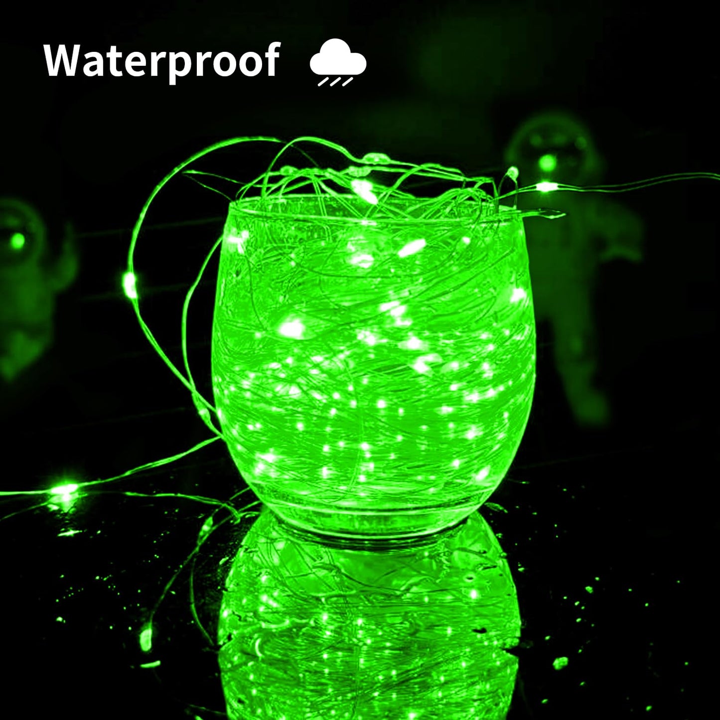 Solar String Lights Outdoor  99 Feet 300 Leds 8 Modes Solar Fairy Lights  Waterproof Outdoor Light For Patio Garden Yard Christmas Tree Halloween Wedding Party Decorations  Green