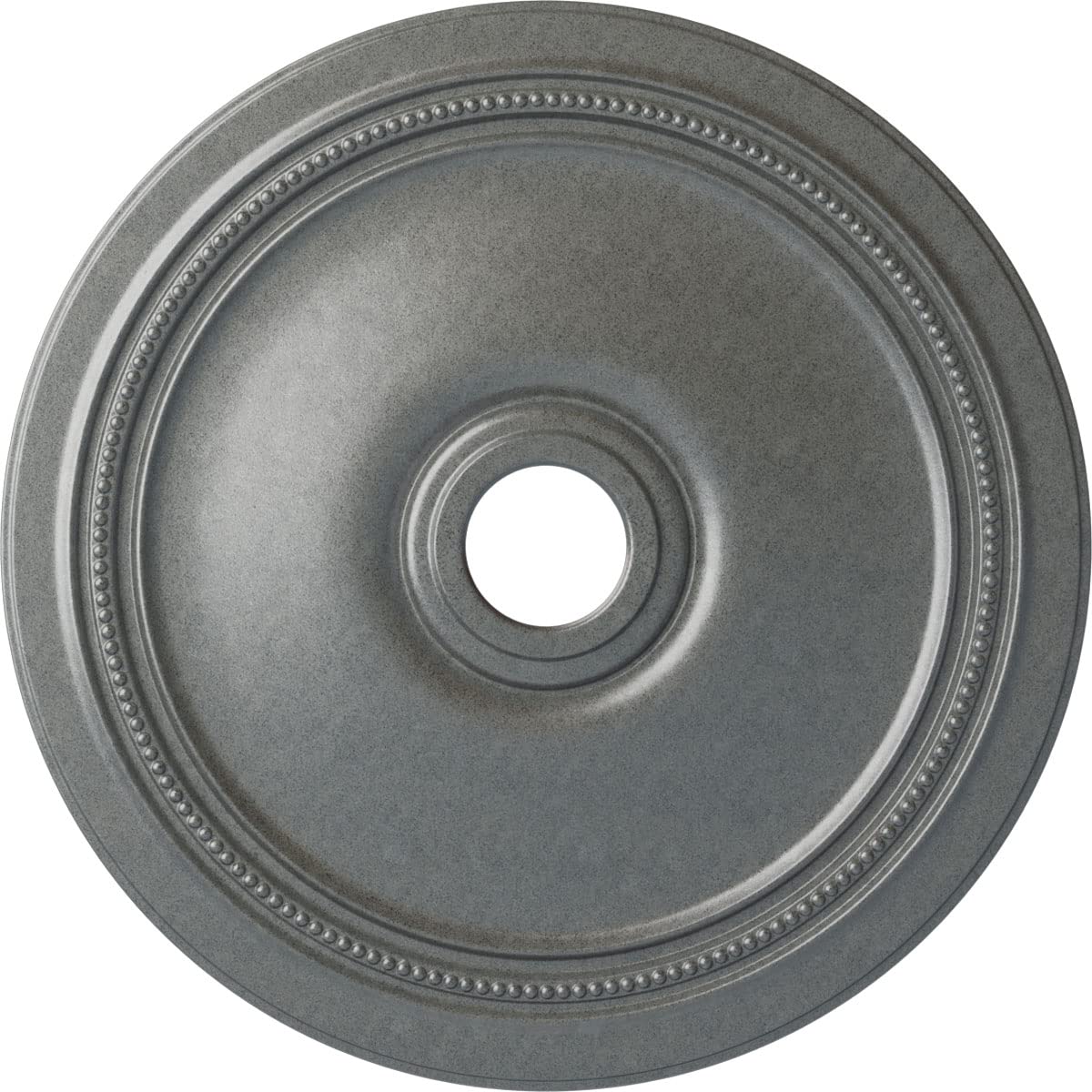 Ekena Millwork Cm24Dipls Diane Ceiling Medallion, 24Od X 3 5/8Id X 1 1/4P (Fits Canopies Up To 6 1/4), Hand-Painted Platinum