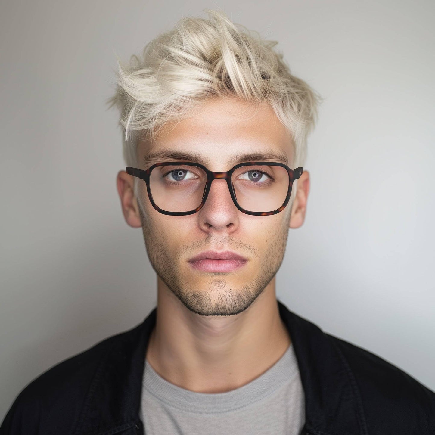 London Mole Hollywood Blue Light Blocking Glasses | Cool Square Shaped Blue Blockers | Anti Eyestrain For Screens | Mens Womens