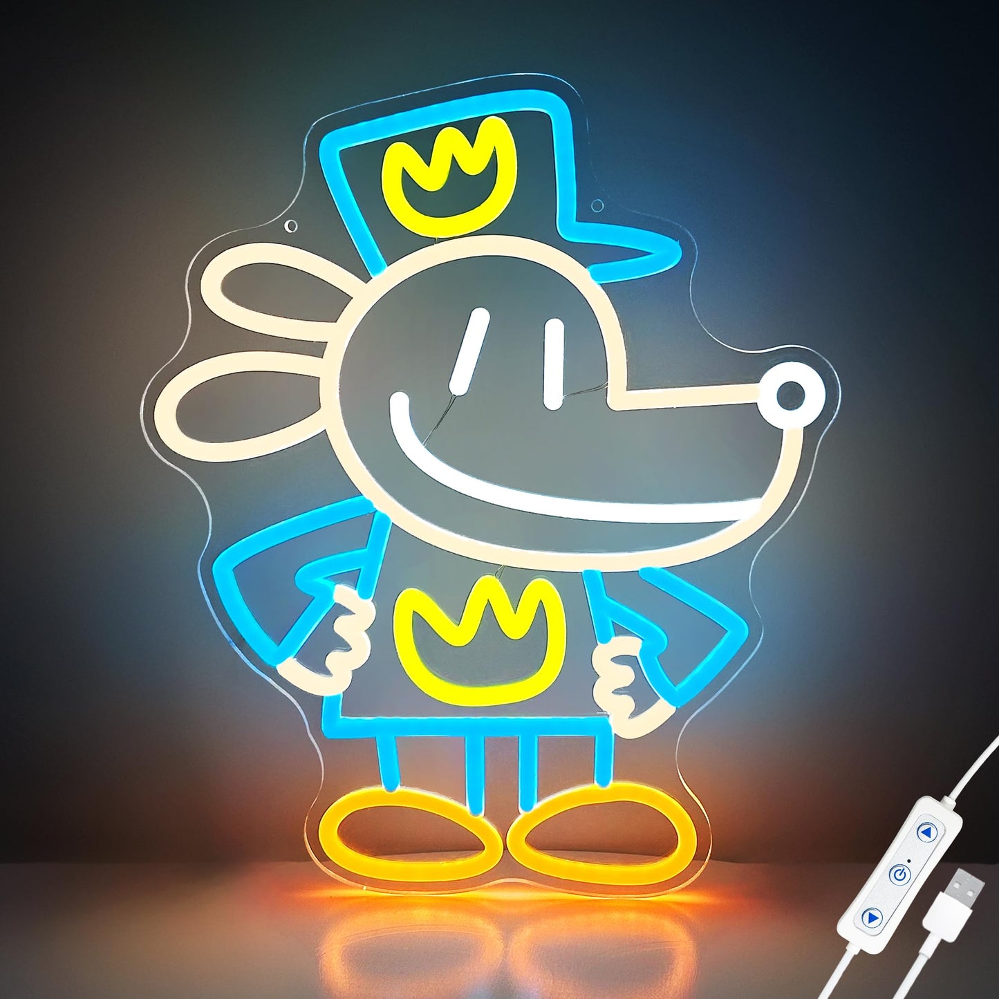 Officially Licensed Dog Man Neon Signs For Wall Decor  Based On Dogman Series Led Light Up Sign For Bedroom  Kids Room  Game Room  Party  Perfect Birthday/Christmas Gift For Dog Man Lovers & Fans