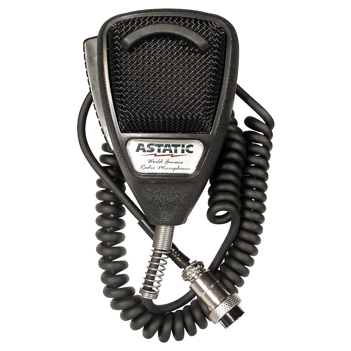 Astatic 302-636Lb1 Black Noise Cancelling 4 Pin Cb Microphone (Bulk),Xlr