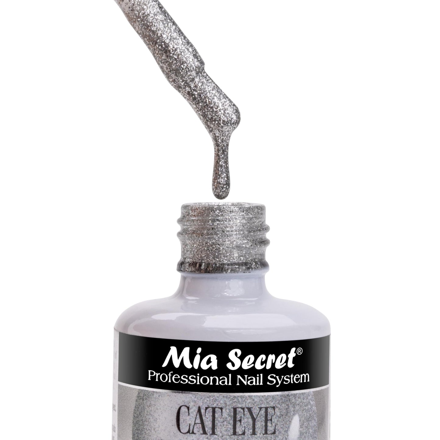 Mia Secret Gel Polish Cat Eyes MADE IN USA DIY or Salon (Mercury, 0.5)