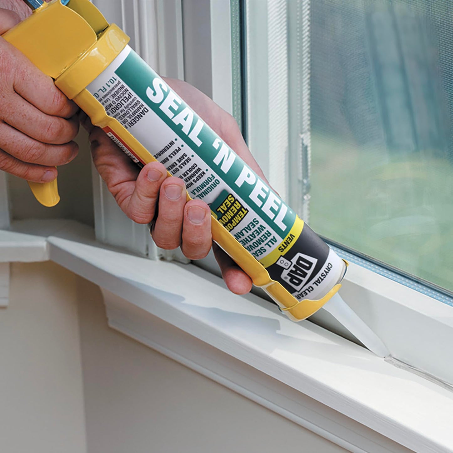 Seal 'N Peel Removable Caulk
