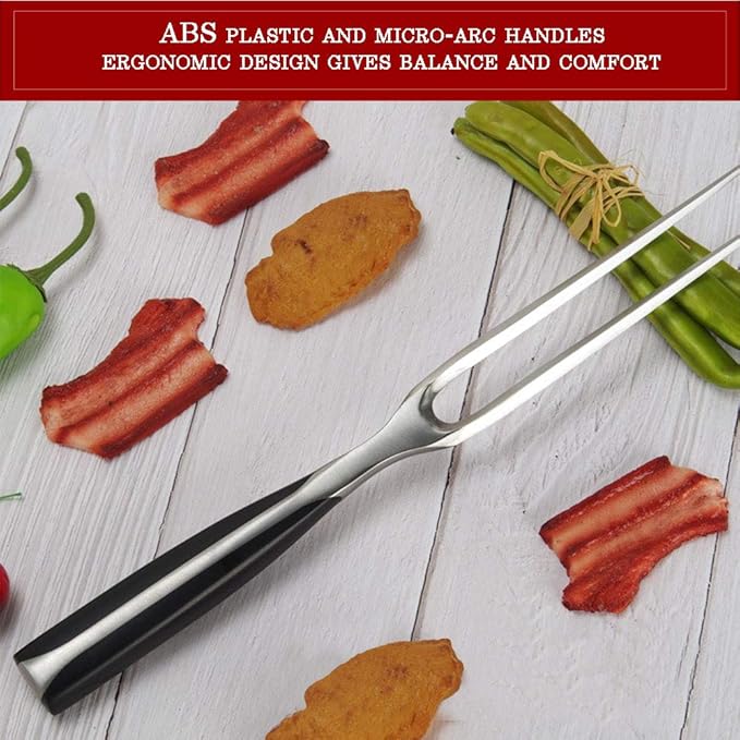 Kilajojo Chef Pro Stainless Steel Carving Fork 12 Inch