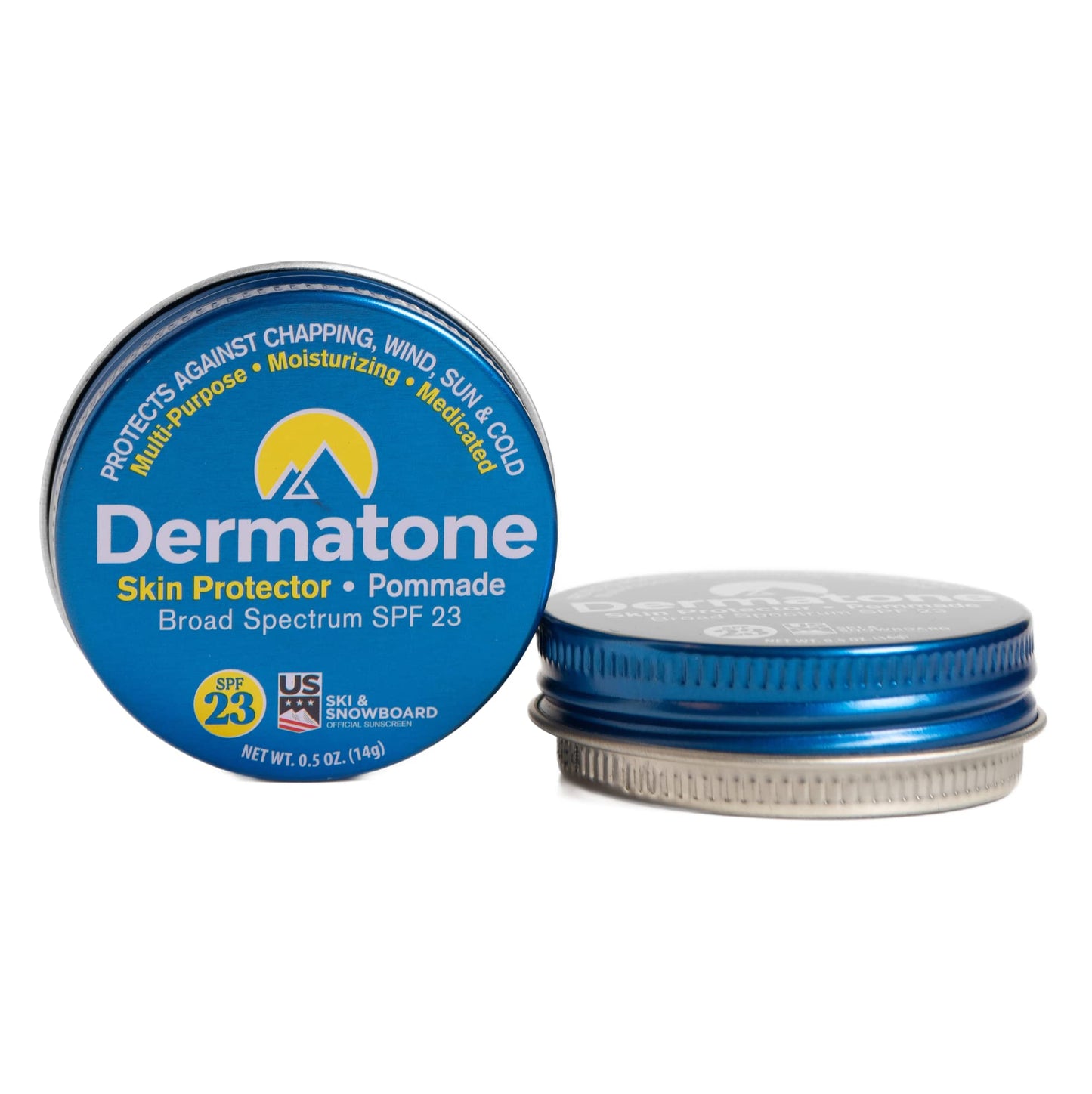 Dermatone Skin Protector Balm | Sun, Wind, Cold, Chapping & Frostbite Protection | Face and Lip Balm SPF23 | Moisturize & Repair