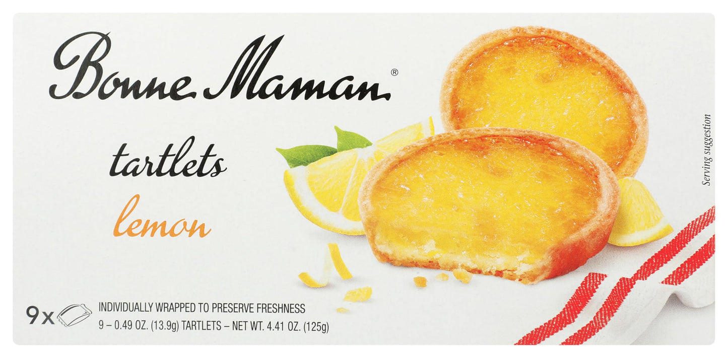 Bonne Maman Lemon Tartlets, 4.41 oz (Pack of 1)