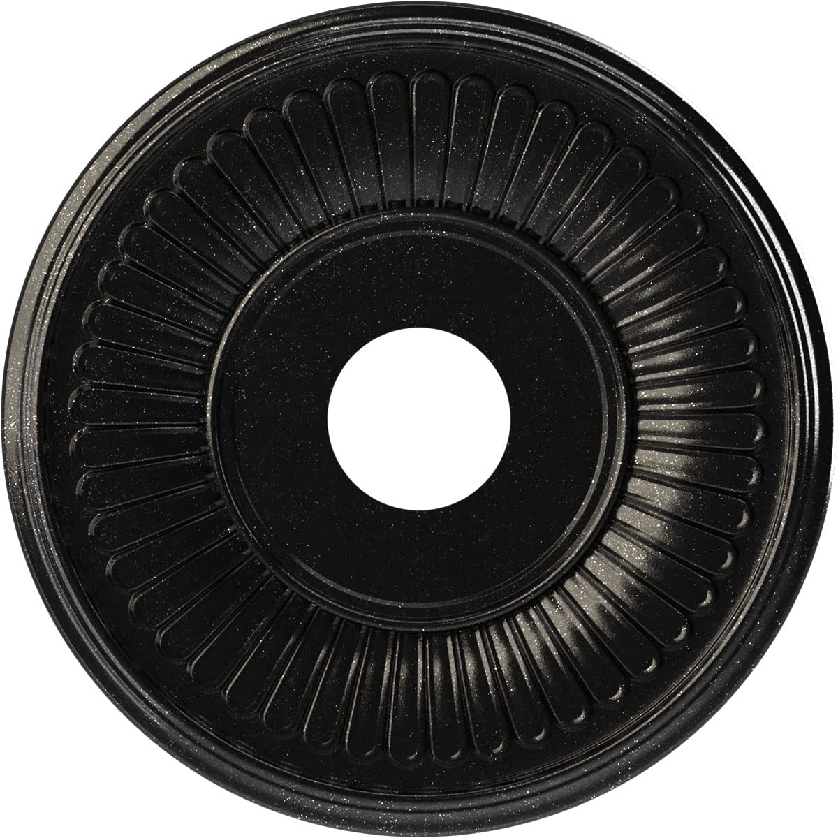 16Od X 3 1/2Id X 1P Berkshire Thermoformed Pvc Ceiling Medallion (Fits Canopies Up To 7), Textured Metallic Galaxy
