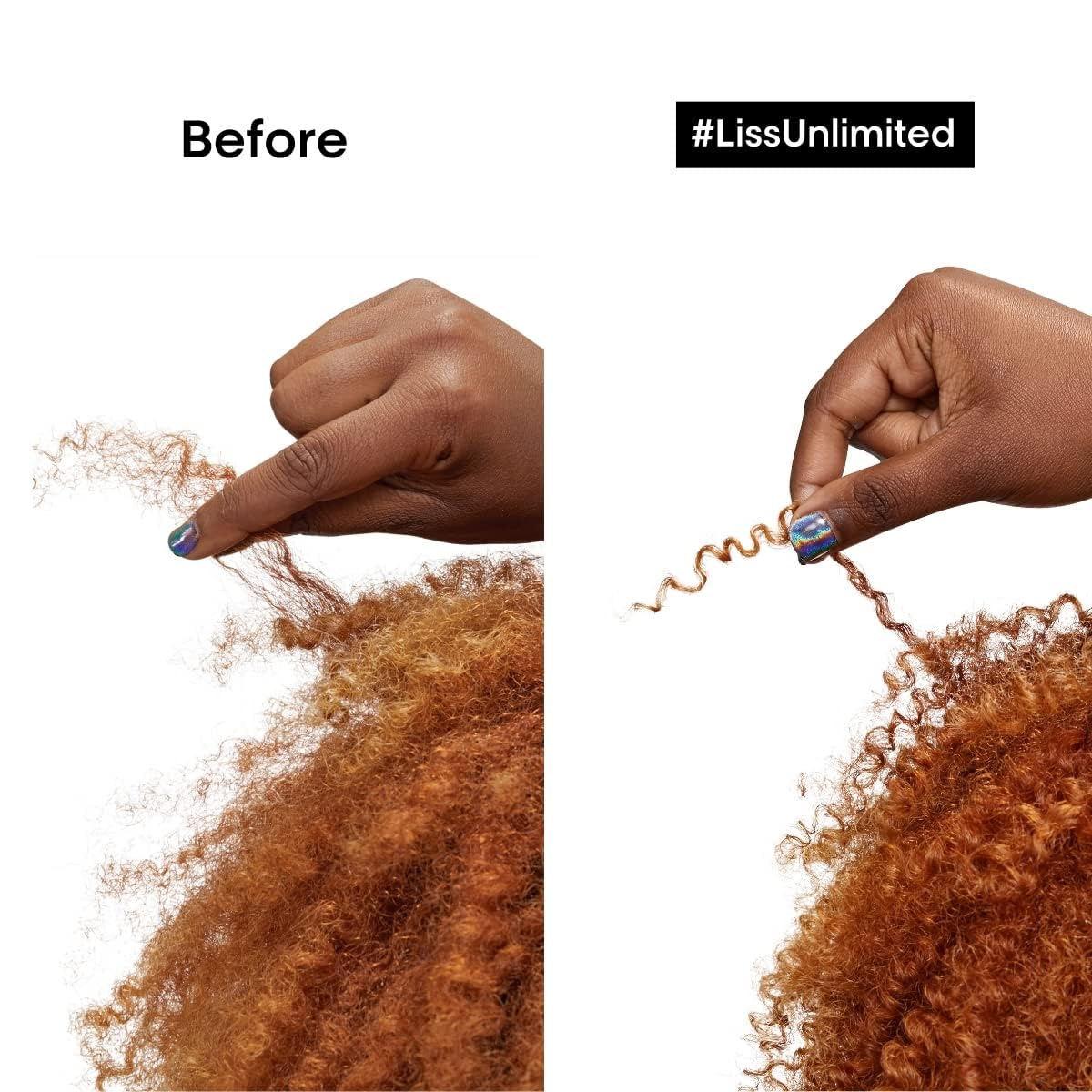 L'Or  al Professionnel Paris Liss Unlimited Shampoo - Provides Long-Lasting Frizz & Humidity Protection With Moisture, For Frizz